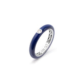 Silver Joy Ring, White Rhodium, Natural White Topaz + Give Joy Gift